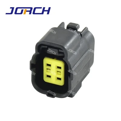 Connettore automatico per cavo elettrico impermeabile con spina femmina a 4 vie serie 1.8 con perno e guarnizione 174257-2 DJ70416Y-1.8-21