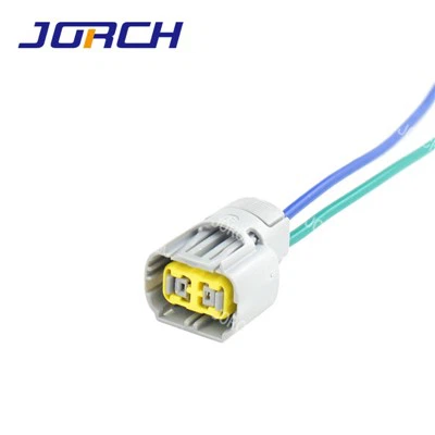 Spina per connettore cablaggio automatico impermeabile grigio femmina a 2 pin DJ70240A-1.5-21