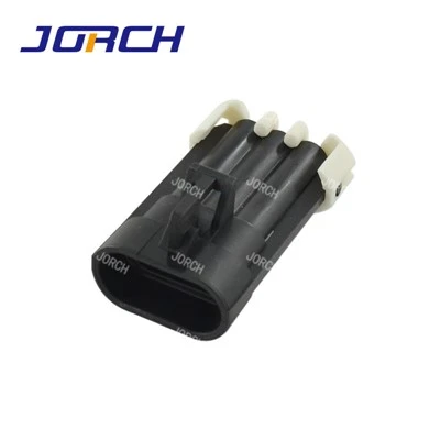 Sensore di temperatura connettore lampada anteriore MetriPack a 3 pin Spina impermeabile maschio12129615