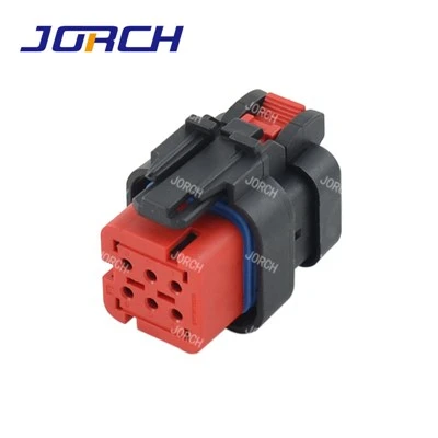 Connettore automobilistico AMPSEAL serie 16 impermeabile nero a 6 pin 776433-1